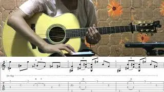 အိမ်လွမ်းသူ Fingerstyle Guitar Tutorial အပိုင်း ၁