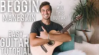 Beggin M&aring;neskin Guitar Tutorial // Beggin Guitar // M&aring;neskin Guitar Lesson #877