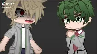 Bakugou and izuku start Aguring
