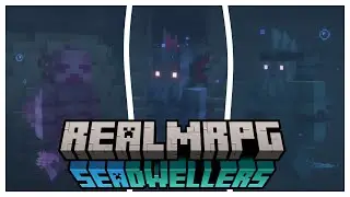 NEW Underwater VILLAGERS and VILLAGES!! (Realm RPG: Sea Dwellers)