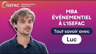 MBA &Eacute;v&eacute;nementiel : portrait de Luc