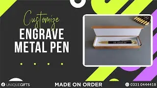 Personalized Metal Pen,Roller Ballpen, Ballpoint Pen, Refillable Pens With Blue Ink.
