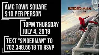 Spiderman Far From Home Las Vegas Premiere Screening