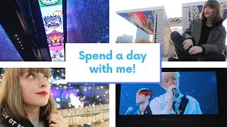 Spend a day with me! Olympic Park, JYP Cafe, LoL Park & Latern Festival in Seoul!