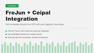 How to integrate FreJun with Ceipal