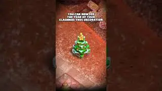 Did you know that you can now see the years in your Clashmas trees? 🎄 Show us which ones you have!
