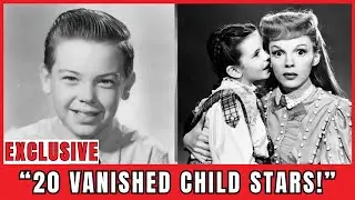 20 Child Stars Hollywood Erased &mdash; From Icons to Total Oblivion