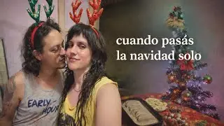 Cuando pasas la Navidad solo | Vlog en casa + vitel toné