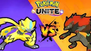 ⚡Zeraora vs Zoroark 💥|| Pokemon unite!! || Who will win 🤯