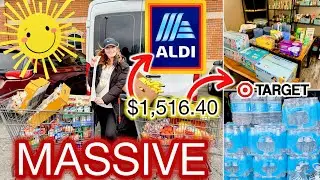 ✨NEW✨MASSIVE LARGE Family Grocery Haul