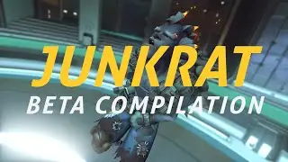 Overwatch Beta - Junkrat Compilation