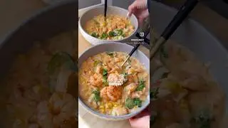 Shrimp & Corn Bisque 10/10 !! Full recipe on sailorbailey .com #recipe #food #yummy