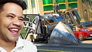 FUGINDO DA POLICIA COM 6 ESTRELA NO GTA 5 - GRAND THEFT AUTO V - GTA V MODS