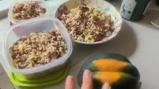 Savory & Sweet Fall Rice Salad😋