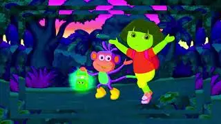 Dora de explore travel in the forest in friend monkey#inspired #privious#