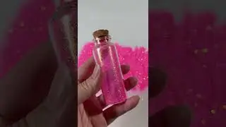 Shine with 0.1mm Extra Fine Golden Highlight Iridescent Barbie Pink Glitter#glitter #resin #sparkle