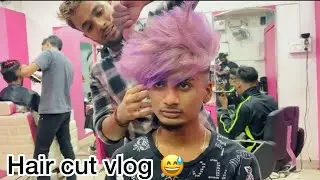MY HAIR CUT VLOG  || FUNKEY BOY FUNNY  || VLOG  LATEST