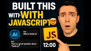 This AI Chatbot Works Without Any Backend! | HTML CSS JavaScript Tutorial