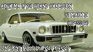 Scale Car Plastic Model AOSHIMA 1/24 Grand Champion Series 41MARKⅡ unboxing fullbuild