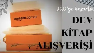 Dev Kitap Alışverişi #4 / 2022 Okumalarım İ&ccedil;in Aldığım Kitaplar / Amazon-Bkm-Kitapyurdu/ Sessiz Vlog
