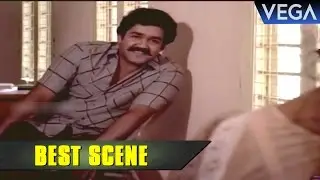 Sandhya Meets Mohanlal In Library || Sarvakalasala Movie Scenes
