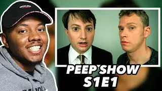 Americans React | PEEP SHOW | Season 1 Episode 1 | WARRING FACTIONS | Reaction