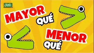 Aprendemos Mayor que - Menor que o Igual para ni&ntilde;os