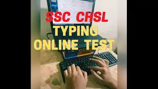 SSC CHSL 2019 SKILL TEST | SSC CHSL TIER 3 TYPING | CHSL CUTOFF TYPING | #shorts