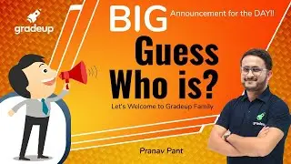 Big Announcement by Pranav Pant | Now Ease your CAT Preparation Gradeup