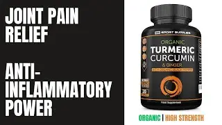 Organic Turmeric Capsules High Strength with Active Curcumin, Black Pepper & Ginger 1380mg - Review