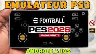 Comment installer & jouer PES 2026 PS2 sur N'importe quel téléphone ANDROID/iOS