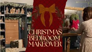 Decorating the bedroom for Christmas!