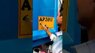 Talented STREET Artist Creates Amazing Paint Art #viral #shorts #art