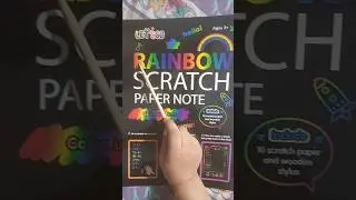 Rainbow Scratch Book Time#kidsfuntime999