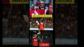 RCB unbreakable Records #abdevilliers #viratkohli #chrisgayle #rcbians #rcbfans #rcb #cricket