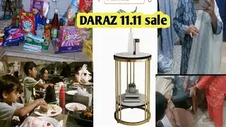 DARAZ 11.11.SALE SY KO SHOPPING/DINNER WITH FAMILY./ Monthly Gorecry
