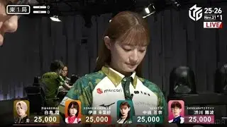 「ヤベ…美脚すぎる」「美人すぎて苦しい」中田花奈、ほっそり脚と“黒タイツ”のマリアージュにファン悶絶/麻雀・Mリーグ
