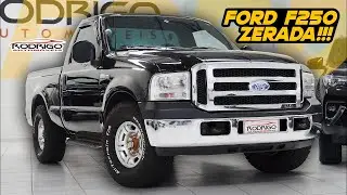 PICK-UP BRUTA DE VERDADE! FORD F-250 XLT SUPER DUTY 2011!! Motor CUMMINS MELHOR QUE O MWM?
