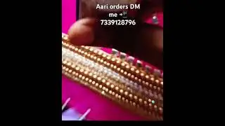 Aari work orders and brooch class details DM me 📲 7339128796 #shorts #shortvideo #trending #india