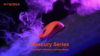 KYSONA Mercury  Superlight Wireless Gaming Mouse | Space Series