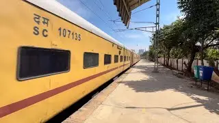 ICF at Full Speed Sheshadri Express Skips Hoodi Halt