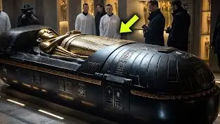 Un sarcophage noir MAUDIT découvert en Égypte… ce qu’il contient glace le sang !