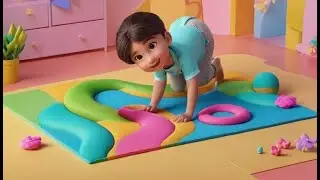 Play Dough Go Squish Squish Squish | English Nursery Rhyme | Kids Songs | Baby Music