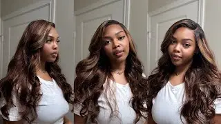 LUVME HAIR | КОМФОРТНЫЙ ПАРИК НА ВЕСЬ ДЕНЬ | МЕЛИРОВАННЫЙ БЛОНДИНКО-КОРИЧНЕВЫЙ ПАРИК 7X6 С ЗАКРЫТ...