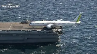 Pilot Attempts an Impossible High-Risk Takeoff in the Middle of the Ocean!