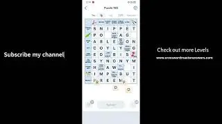 Crossword Master Level 168 Answers | Crossword Master Puzzle 168