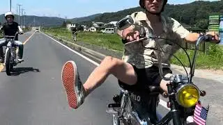 【ツーリング】 GARAGE521 Summer Touring. カスタムカブツーリング　カブツーリング　カブカスタム　Street Cub