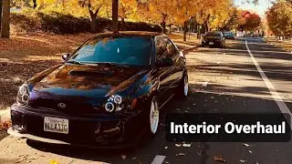 DIY black headliner for a WRX Bugeye - How to