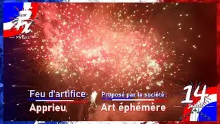 🎇 FEU D'ARTIFICE APPRIEU 🎇