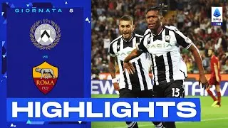 Udinese-Roma 4-0 | Favola Udinese, &egrave; poker alla Roma: Gol e Highlights | Serie A TIM 2022/23